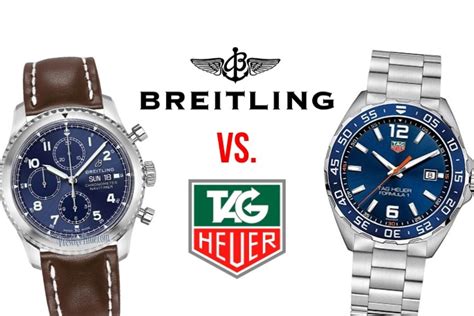 breitling vs tagheuer|Breitling vs. Tag Heuer Watches (Here’s EVERYTHING You .